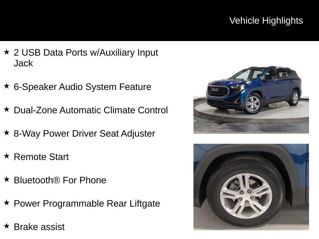 used 2020 GMC Terrain car, priced at $20,495