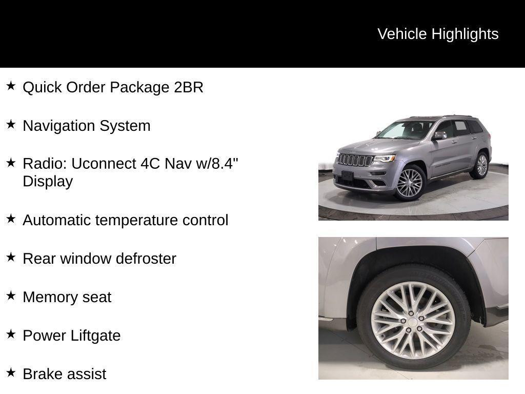 used 2018 Jeep Grand Cherokee car, priced at $16,250