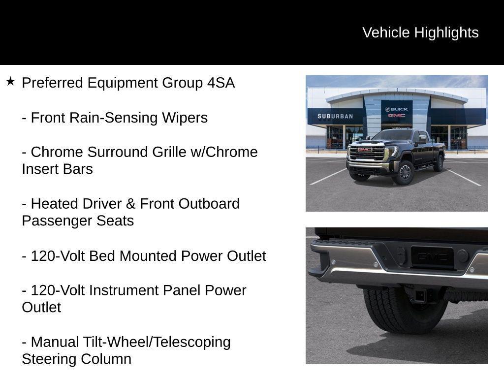 new 2025 GMC Sierra 3500 car, priced at $62,519