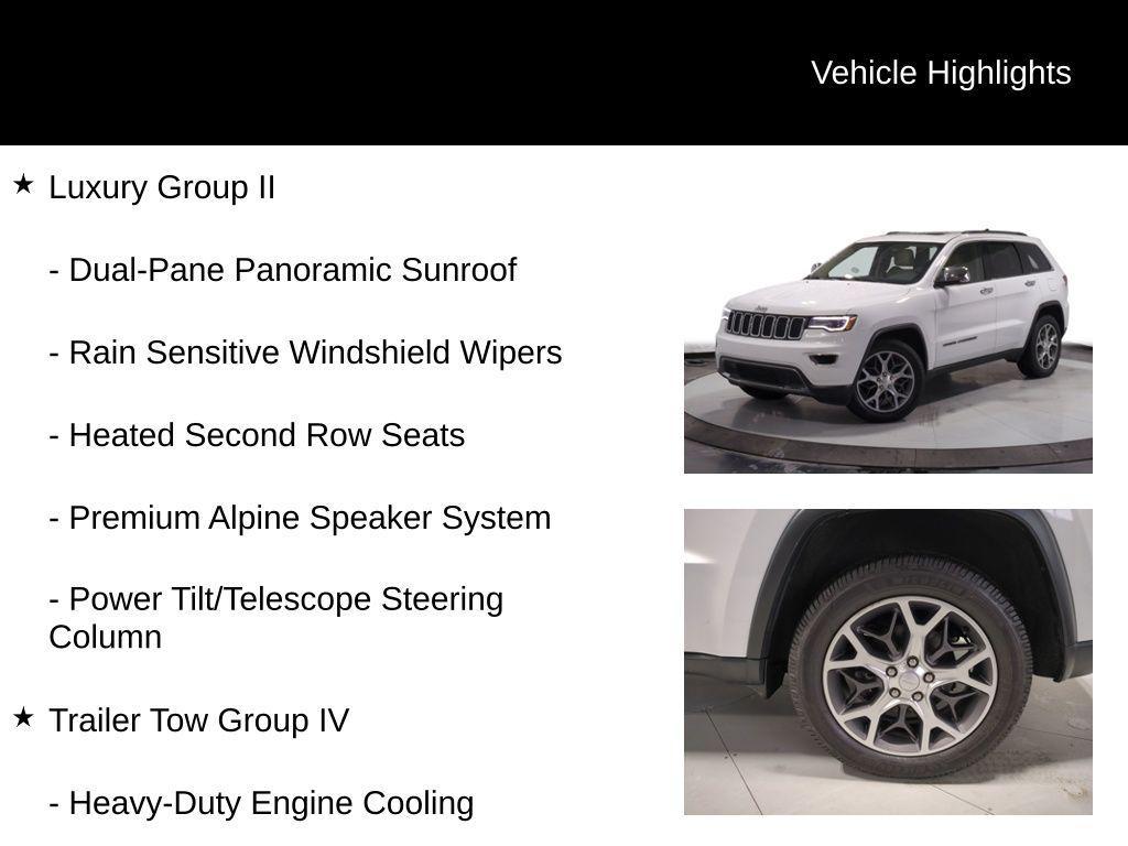 used 2020 Jeep Grand Cherokee car, priced at $15,750