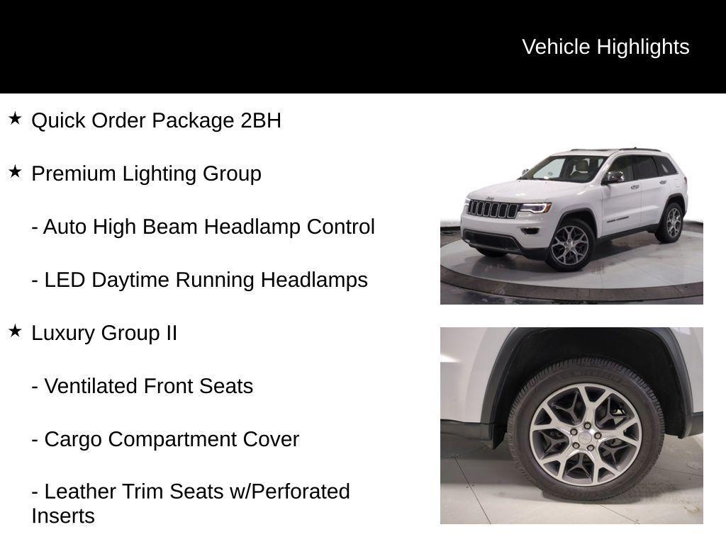 used 2020 Jeep Grand Cherokee car, priced at $15,750