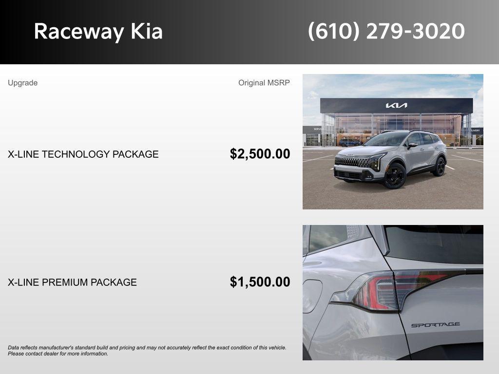 new 2026 Kia Sportage car, priced at $39,130