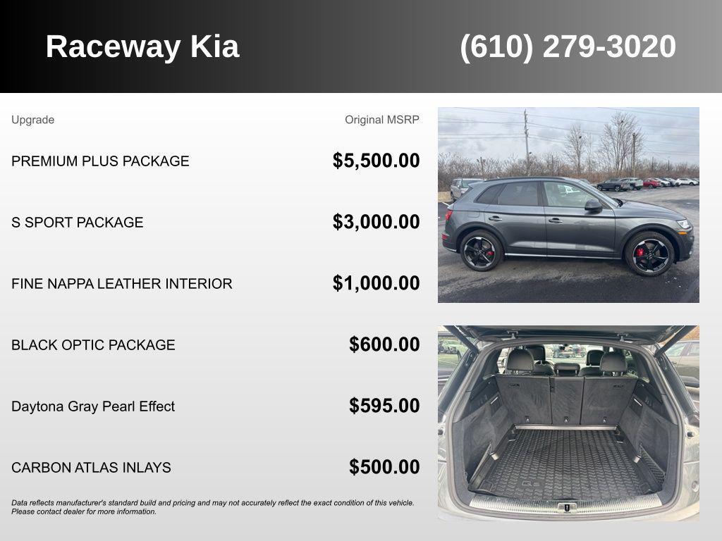 used 2020 Audi SQ5 car, priced at $28,767