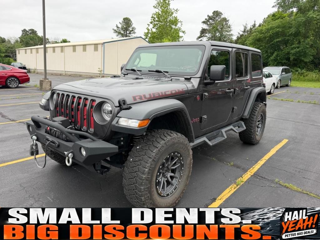 used 2020 Jeep Wrangler Unlimited car, priced at $34,122