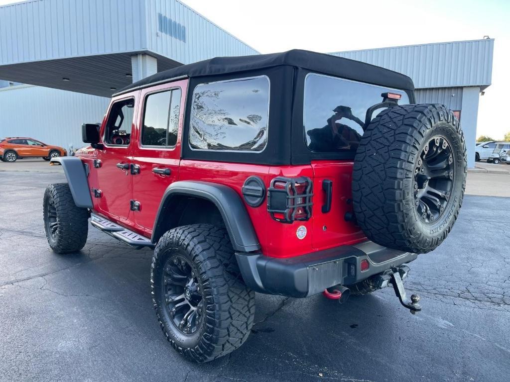 used 2018 Jeep Wrangler Unlimited car, priced at $28,780