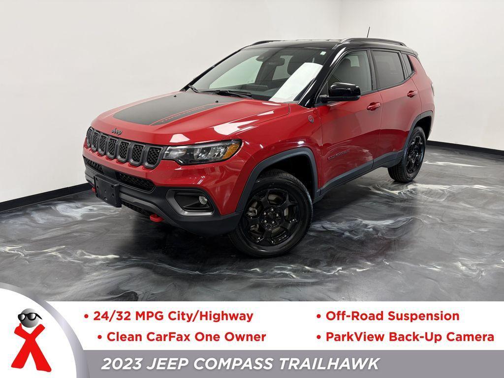 used 2023 Jeep Compass car, priced at $22,450