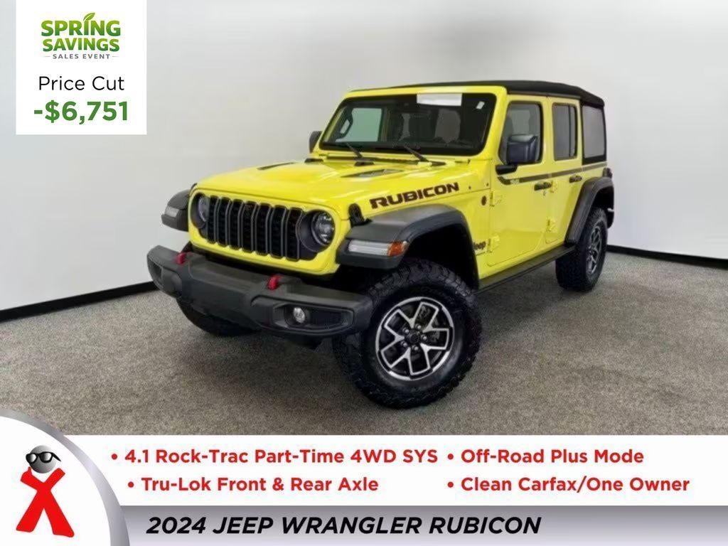 used 2024 Jeep Wrangler car, priced at $40,137