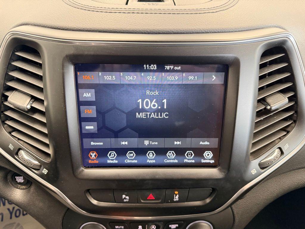 used 2021 Jeep Cherokee car, priced at $16,889