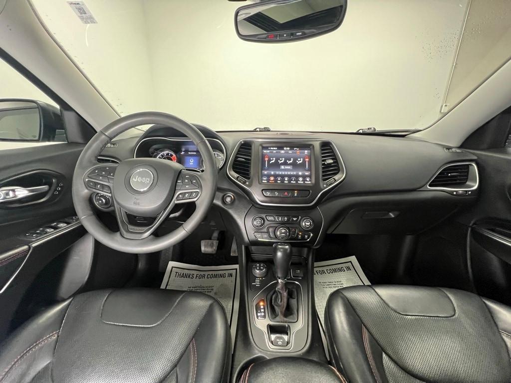 used 2022 Jeep Cherokee car, priced at $22,900