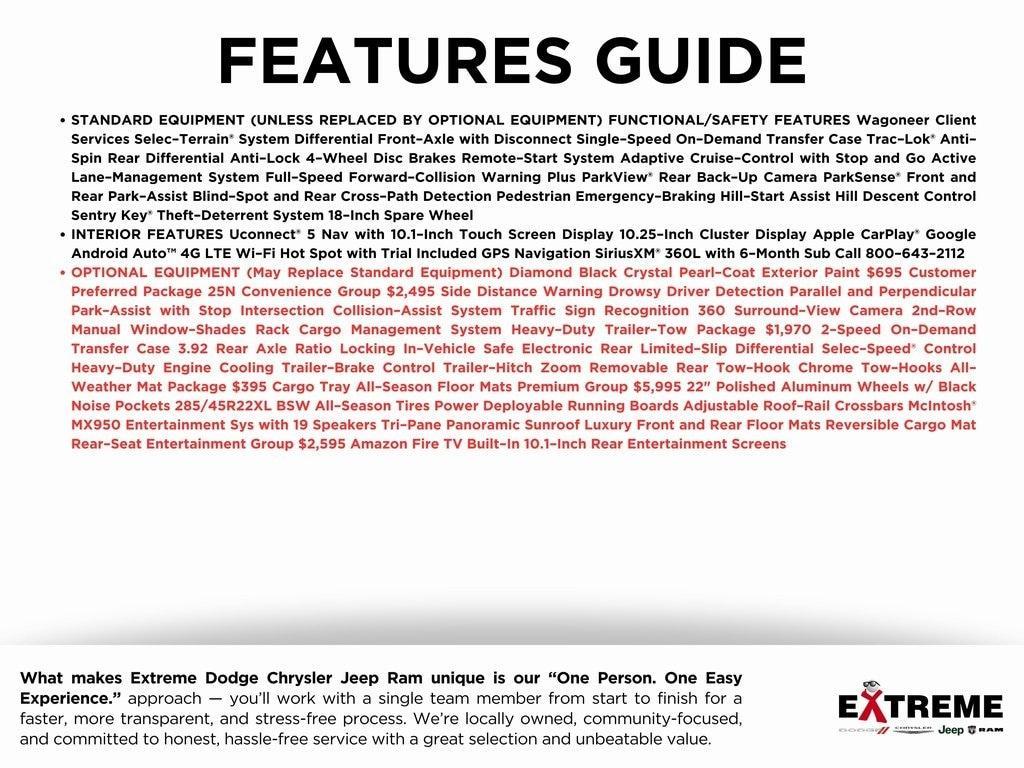 used 2024 Jeep Wagoneer L car, priced at $50,900