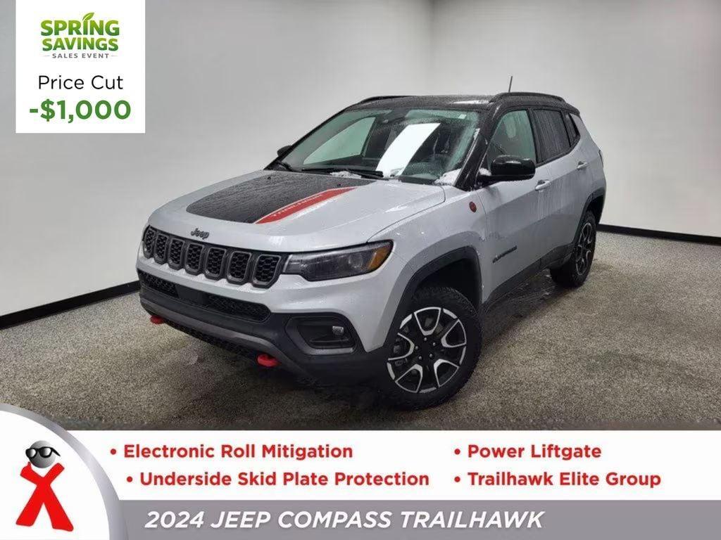 used 2024 Jeep Compass car, priced at $23,900