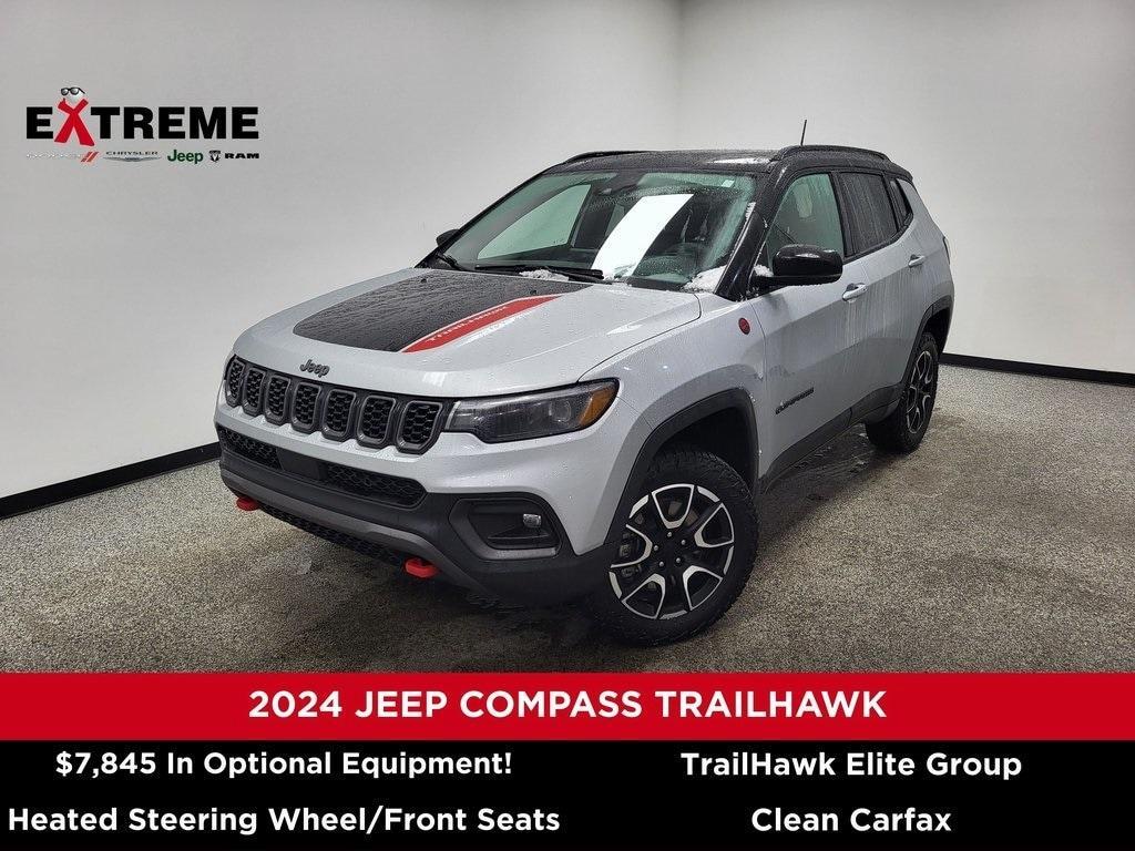 used 2024 Jeep Compass car, priced at $24,900