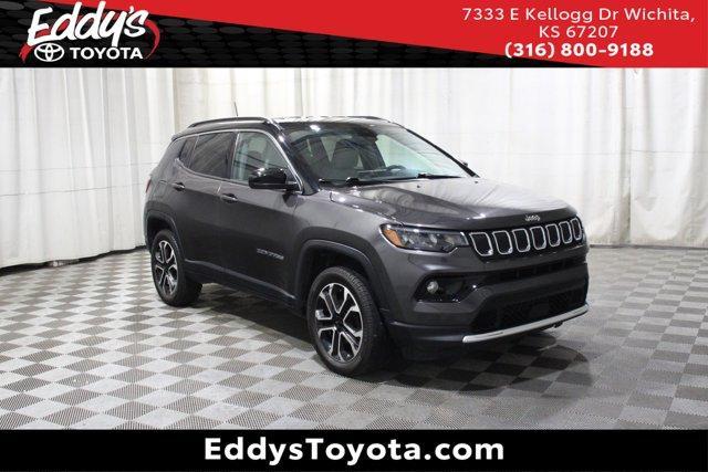 used 2022 Jeep Compass car, priced at $25,462