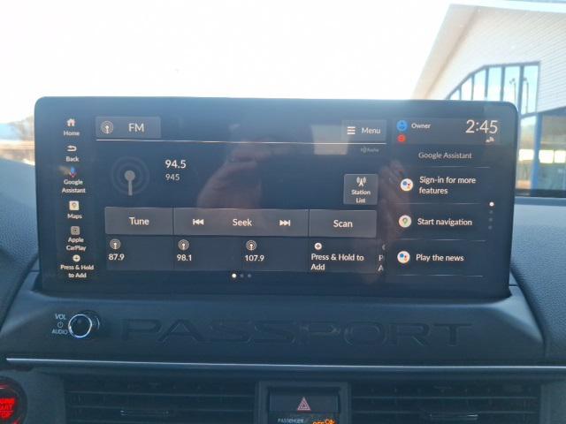 new 2026 Honda Passport car, priced at $50,071