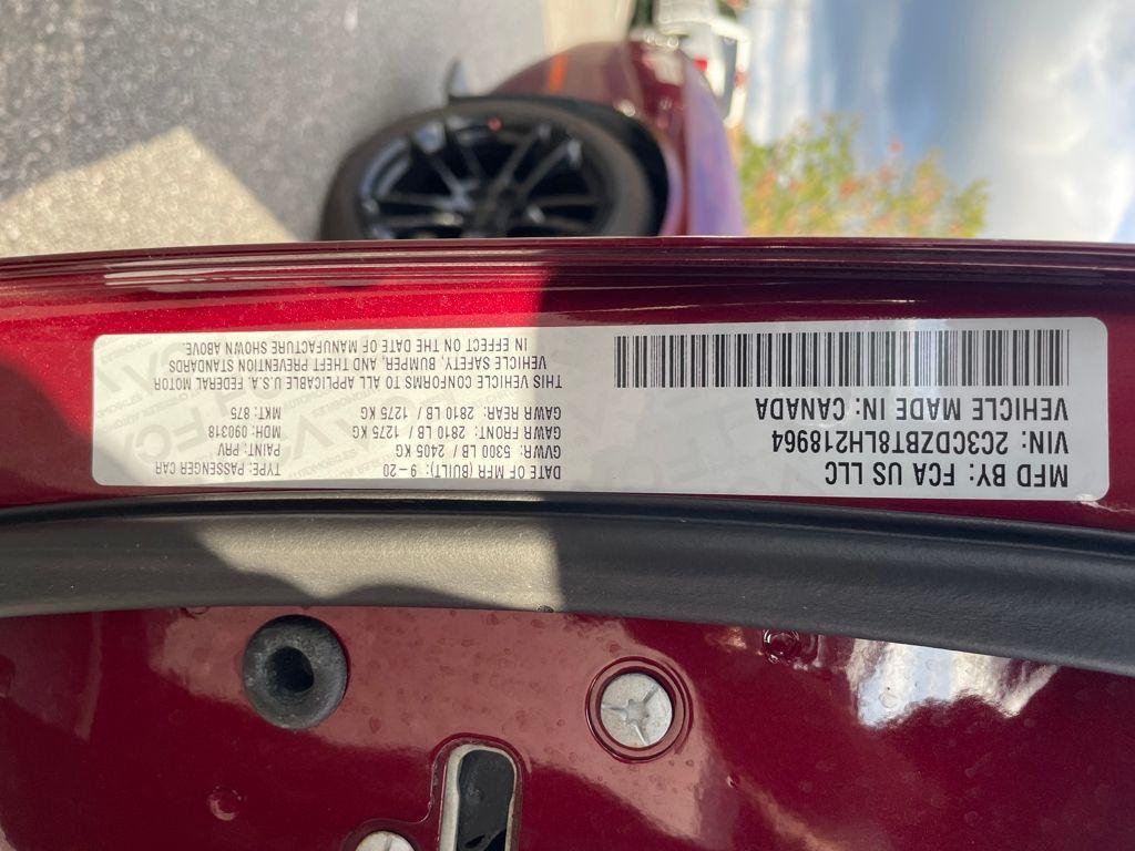 used 2020 Dodge Challenger car, priced at $20,809