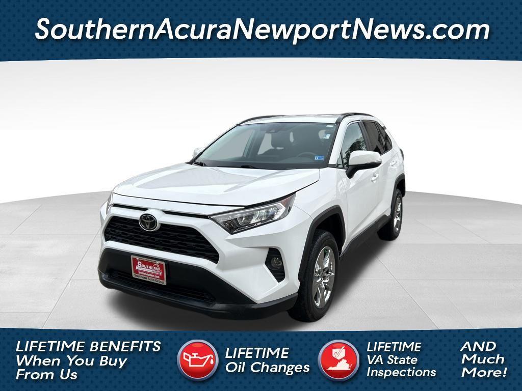 used 2021 Toyota RAV4 car, priced at $25,490