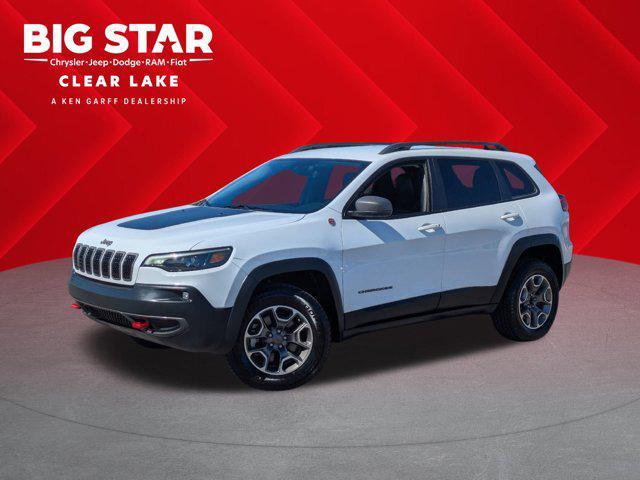 used 2021 Jeep Cherokee car, priced at $17,999
