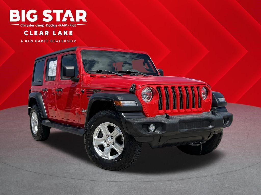 used 2019 Jeep Wrangler Unlimited car, priced at $20,224