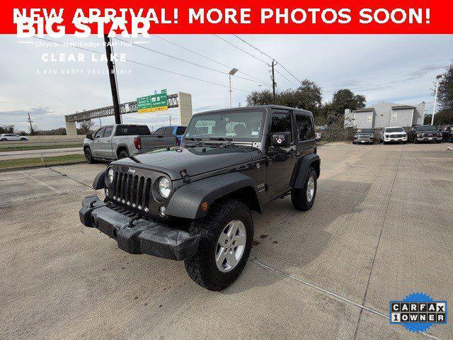 used 2017 Jeep Wrangler car, priced at $17,499
