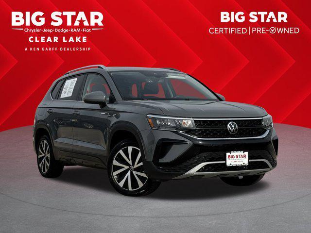 used 2024 Volkswagen Taos car, priced at $20,999