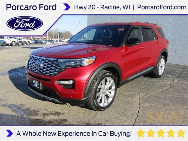 used 2022 Ford Explorer car, priced at $35,813