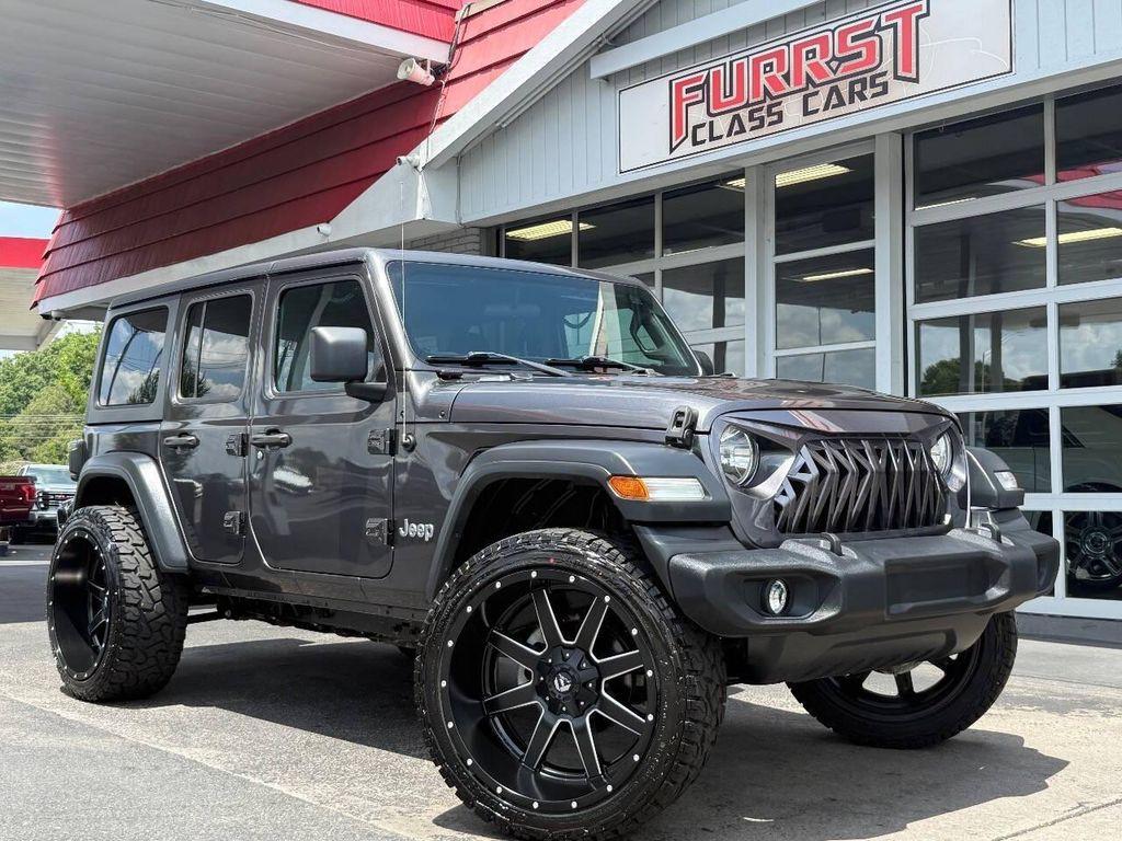 used 2018 Jeep Wrangler Unlimited car, priced at $24,999