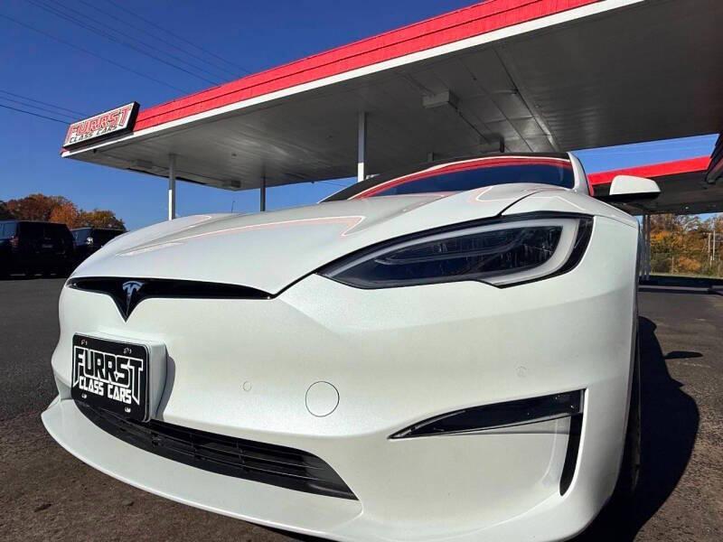 used 2021 Tesla Model S car, priced at $59,999