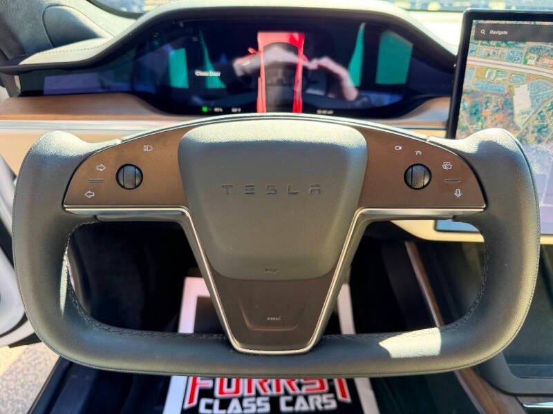 used 2021 Tesla Model S car, priced at $59,999