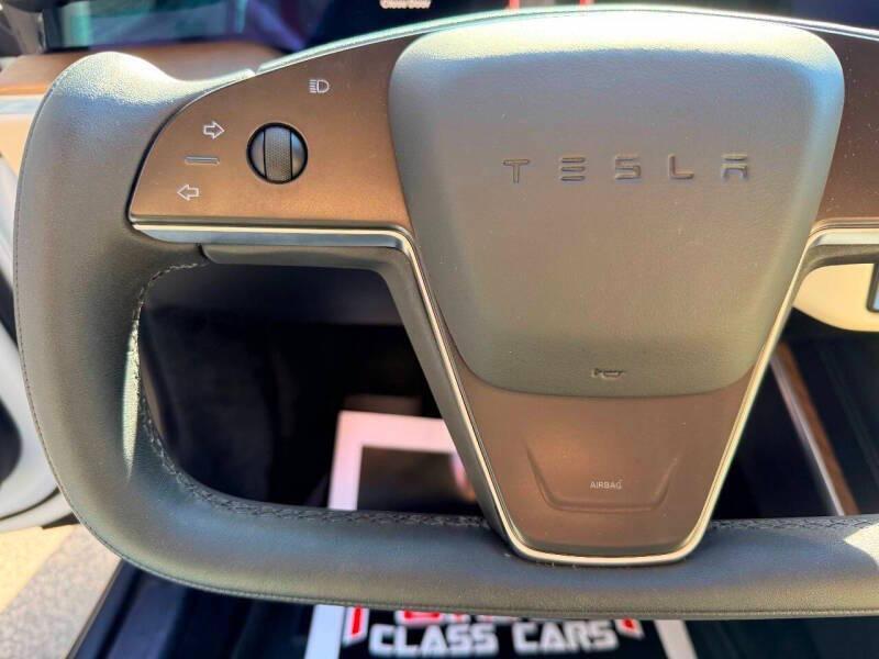 used 2021 Tesla Model S car, priced at $59,999