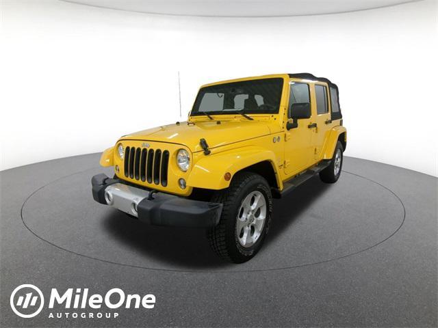 used 2015 Jeep Wrangler Unlimited car, priced at $18,995