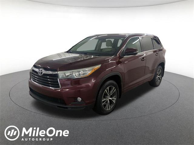 used 2016 Toyota Highlander car, priced at $19,985
