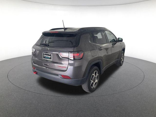 used 2022 Jeep Compass car, priced at $23,600