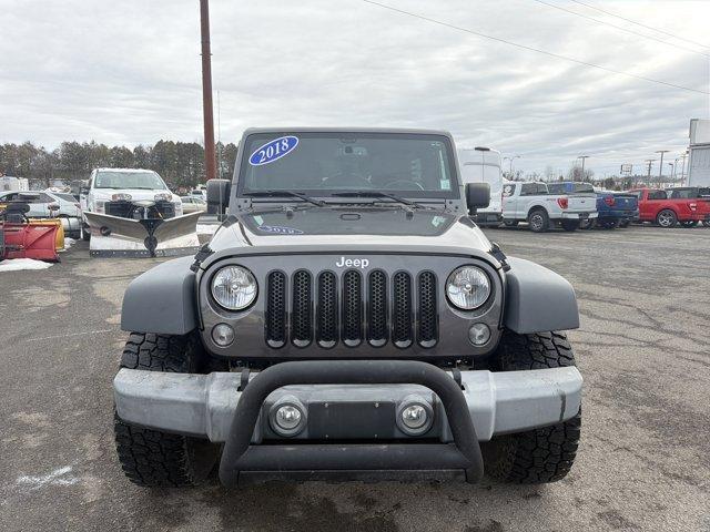 used 2018 Jeep Wrangler JK Unlimited car, priced at $19,995