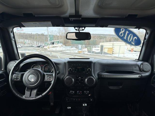 used 2018 Jeep Wrangler JK Unlimited car, priced at $19,995