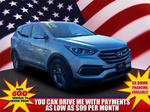 used 2018 Hyundai Santa Fe Sport car, priced at $14,189