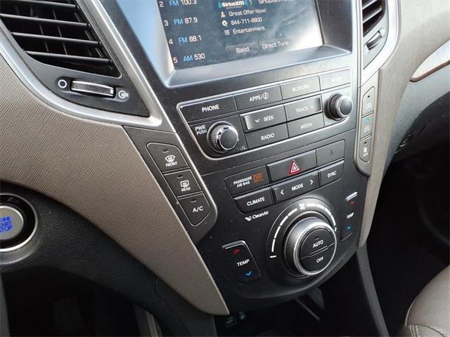 used 2017 Hyundai Santa Fe car, priced at $9,648