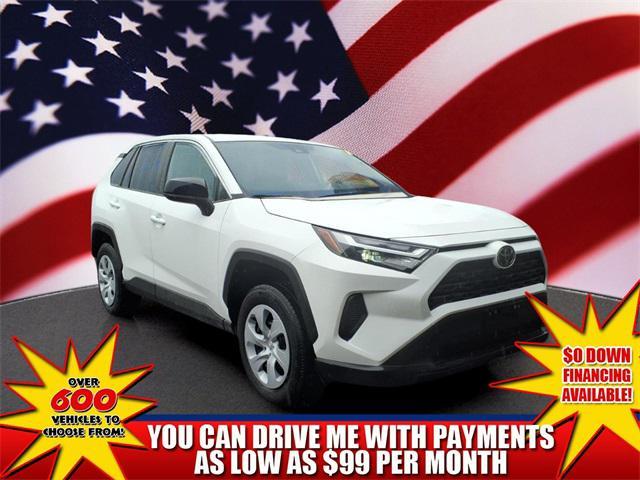used 2025 Toyota RAV4 car, priced at $30,012