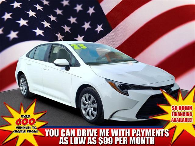 used 2023 Toyota Corolla car, priced at $19,374