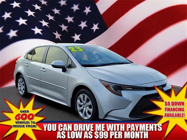 used 2023 Toyota Corolla car, priced at $18,837