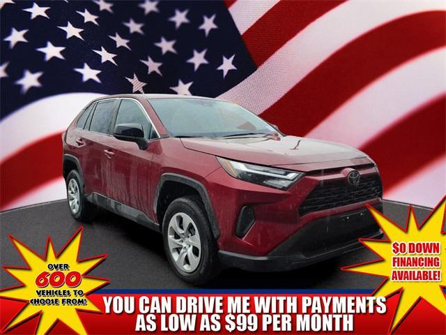 used 2025 Toyota RAV4 car, priced at $3,110