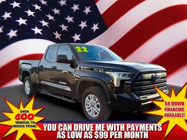 used 2022 Toyota Tundra car, priced at $30,853
