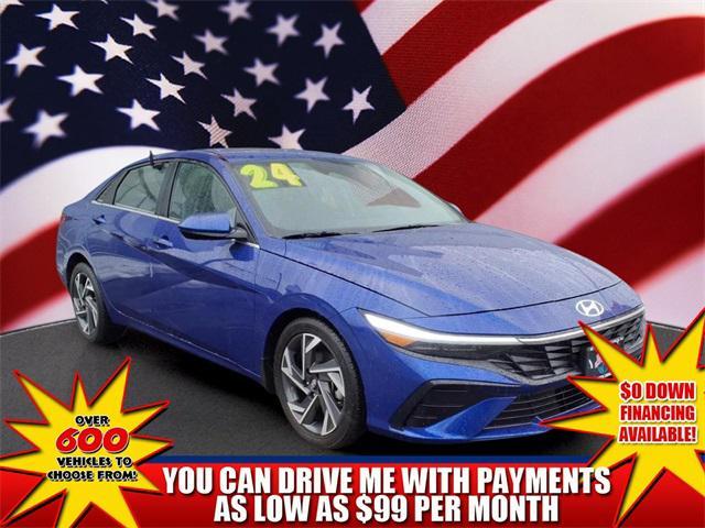 used 2024 Hyundai Elantra car, priced at $18,374