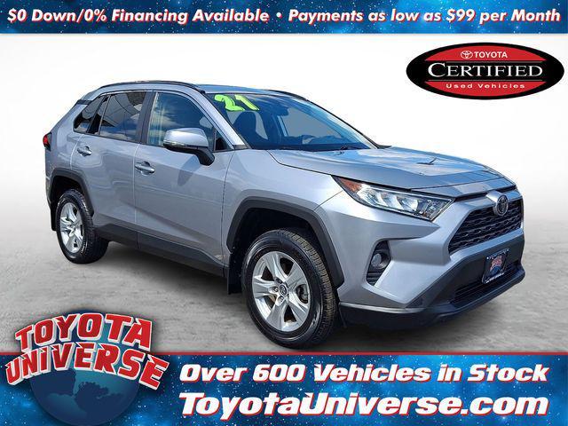 used 2021 Toyota RAV4 car, priced at $25,006