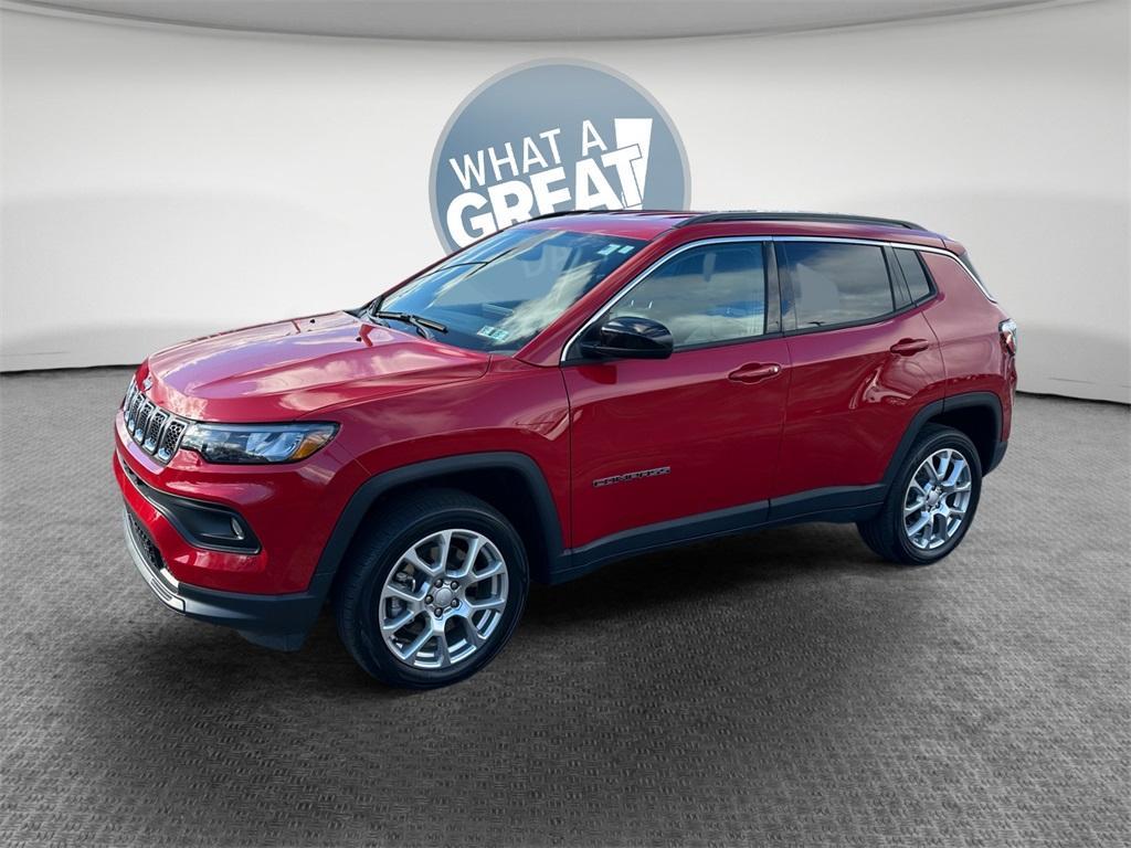 used 2023 Jeep Compass car, priced at $22,649