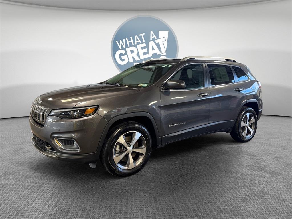 used 2021 Jeep Cherokee car, priced at $18,997