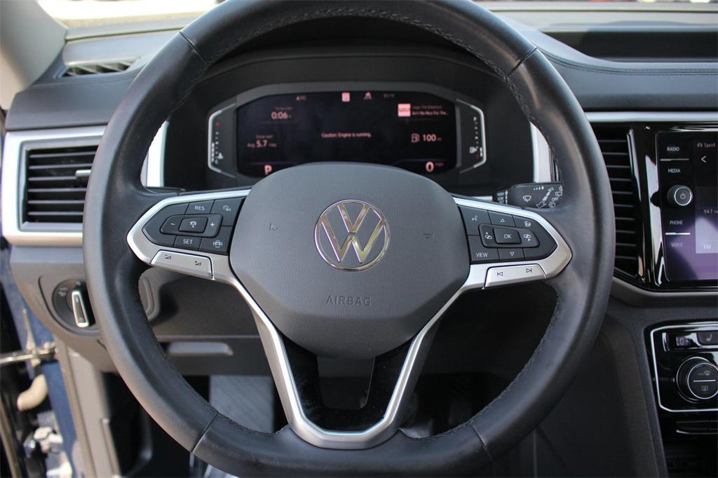 used 2021 Volkswagen Atlas car, priced at $26,666