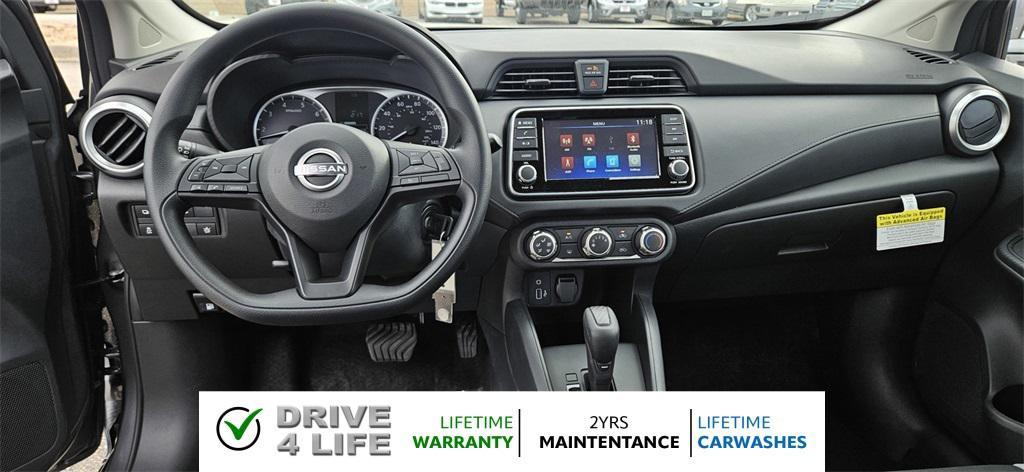 new 2025 Nissan Versa car, priced at $19,384