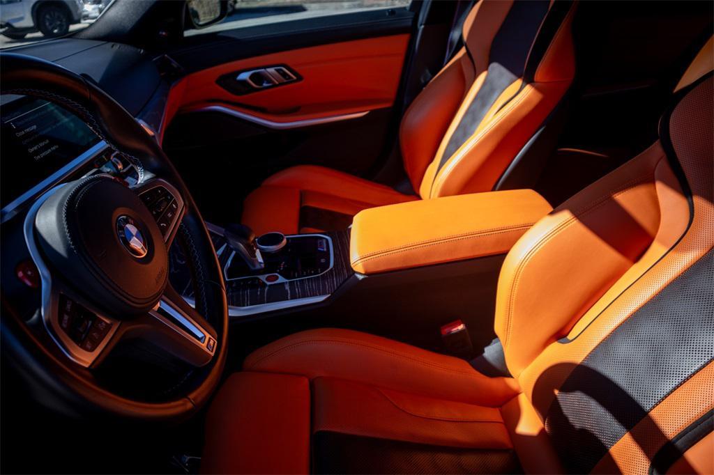 used 2021 BMW M3 car, priced at $71,030