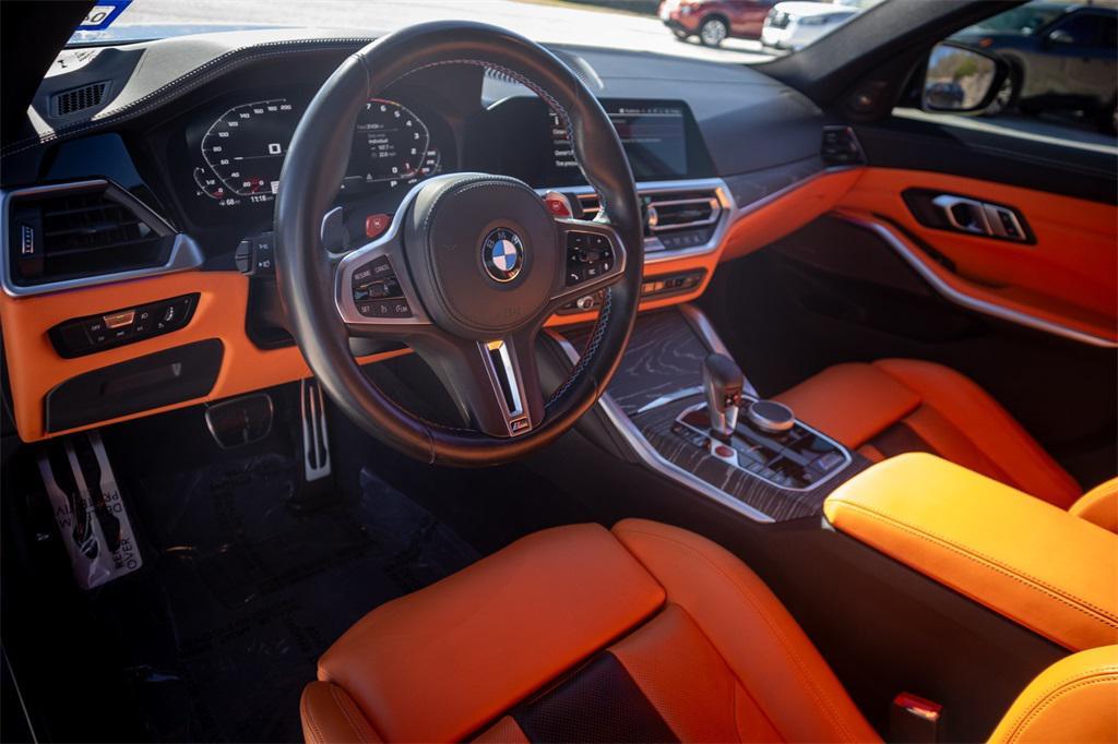 used 2021 BMW M3 car, priced at $71,030