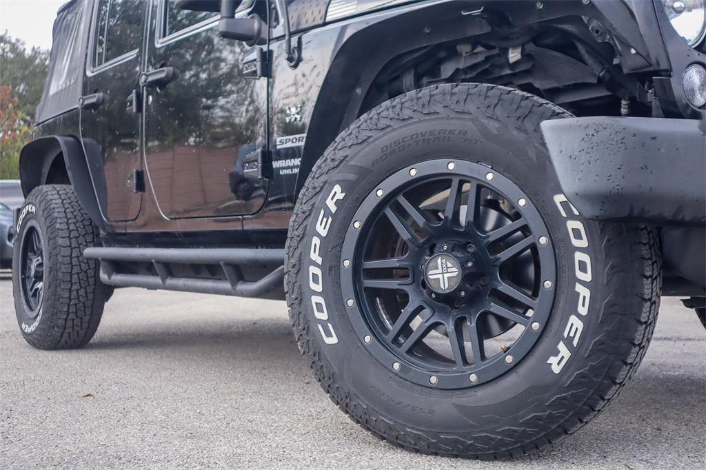 used 2015 Jeep Wrangler Unlimited car, priced at $14,500
